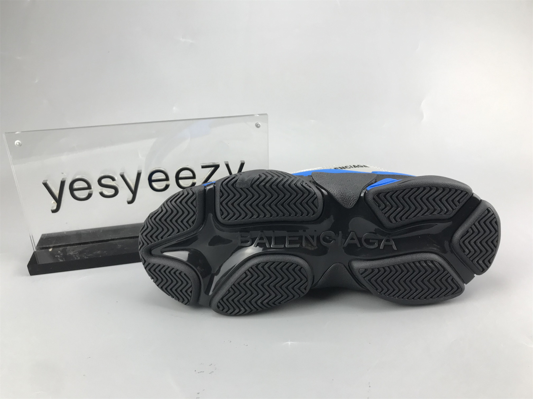 UA TRIPLE S CLEAR SOLE ASH ROYAL