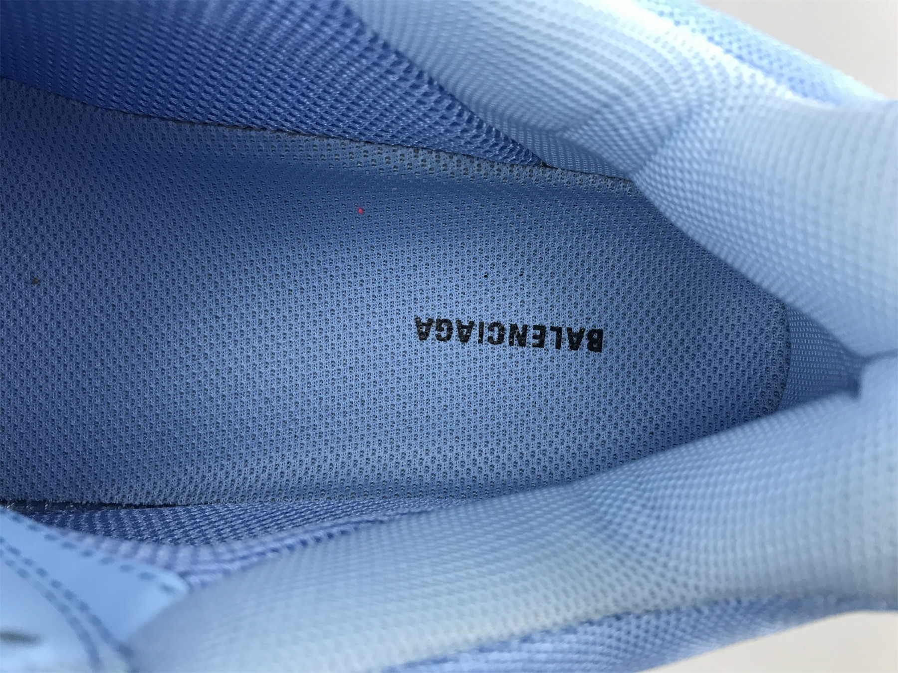 UA TRIPLE S CLEAR SOLE BLUE