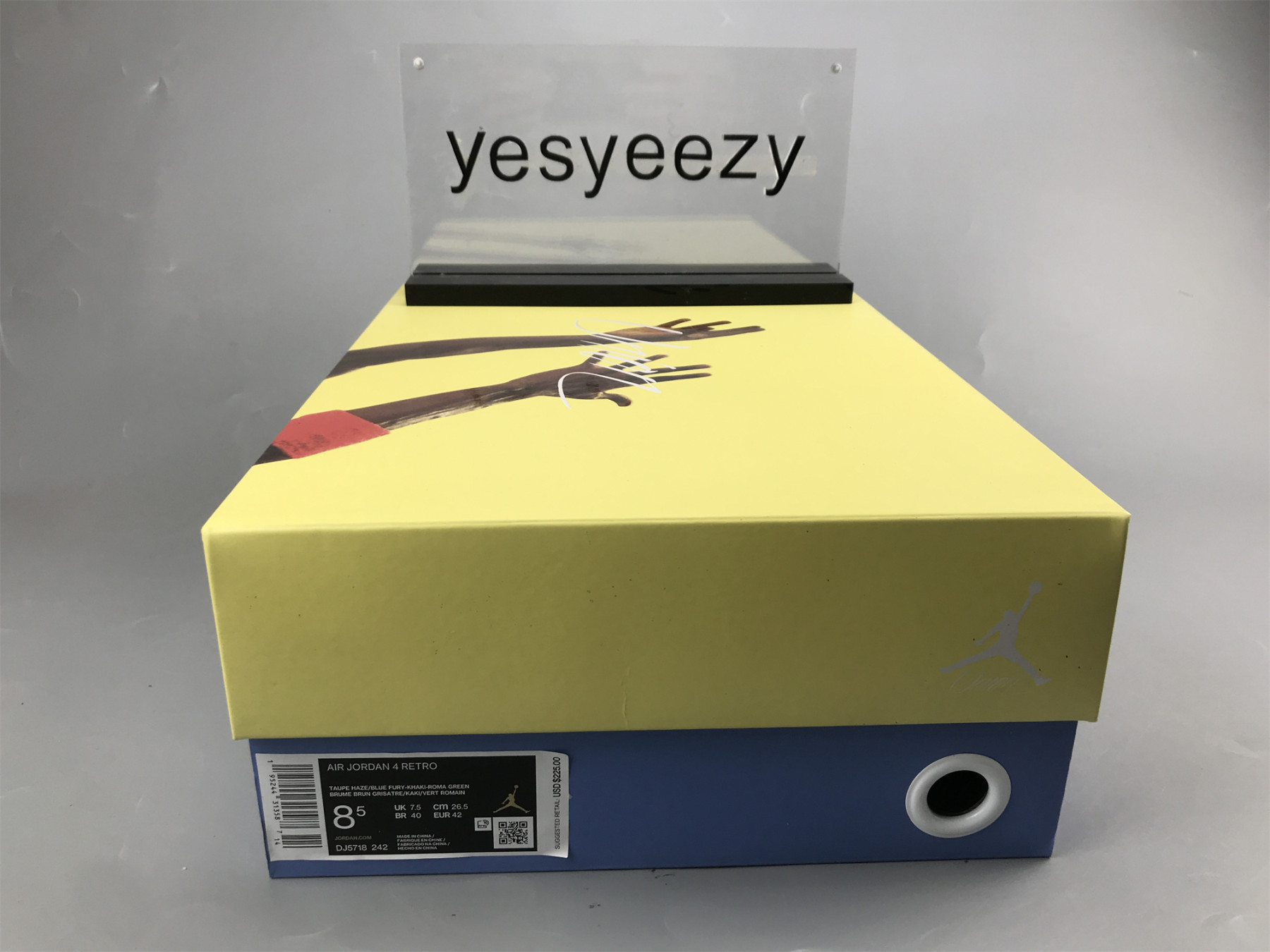 UA AIR JORDAN 4 RETRO SP 30th ANNIVERSARY UNION TAUPE HAZE