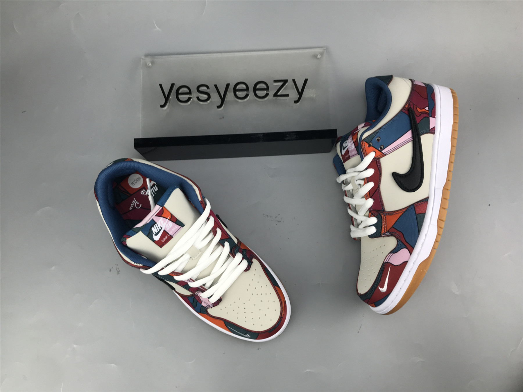 UA NIKE PARRA X DUNK LOW PRO QS SB 