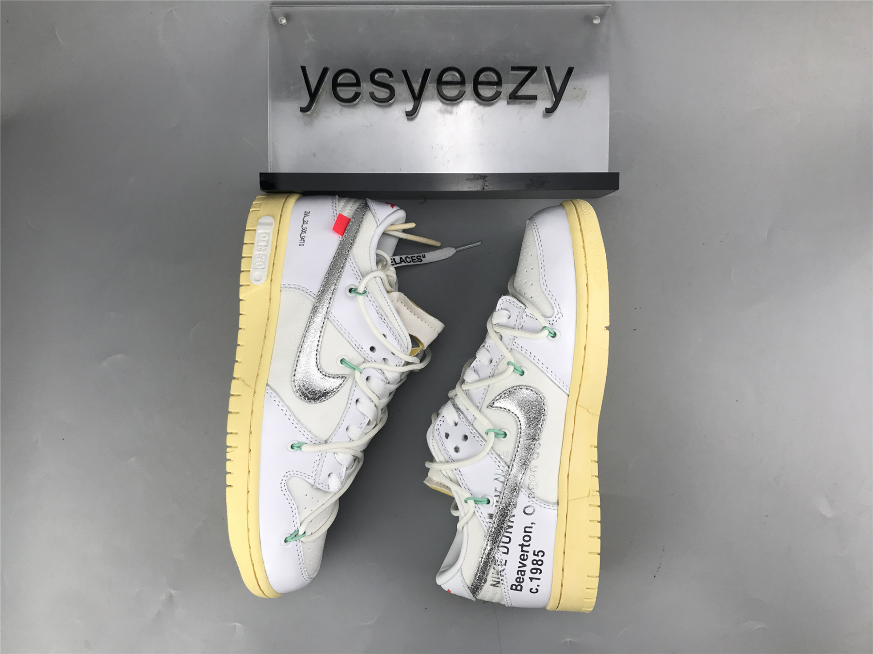 UA NIKE OFF-WHITE X DUNK LOW 