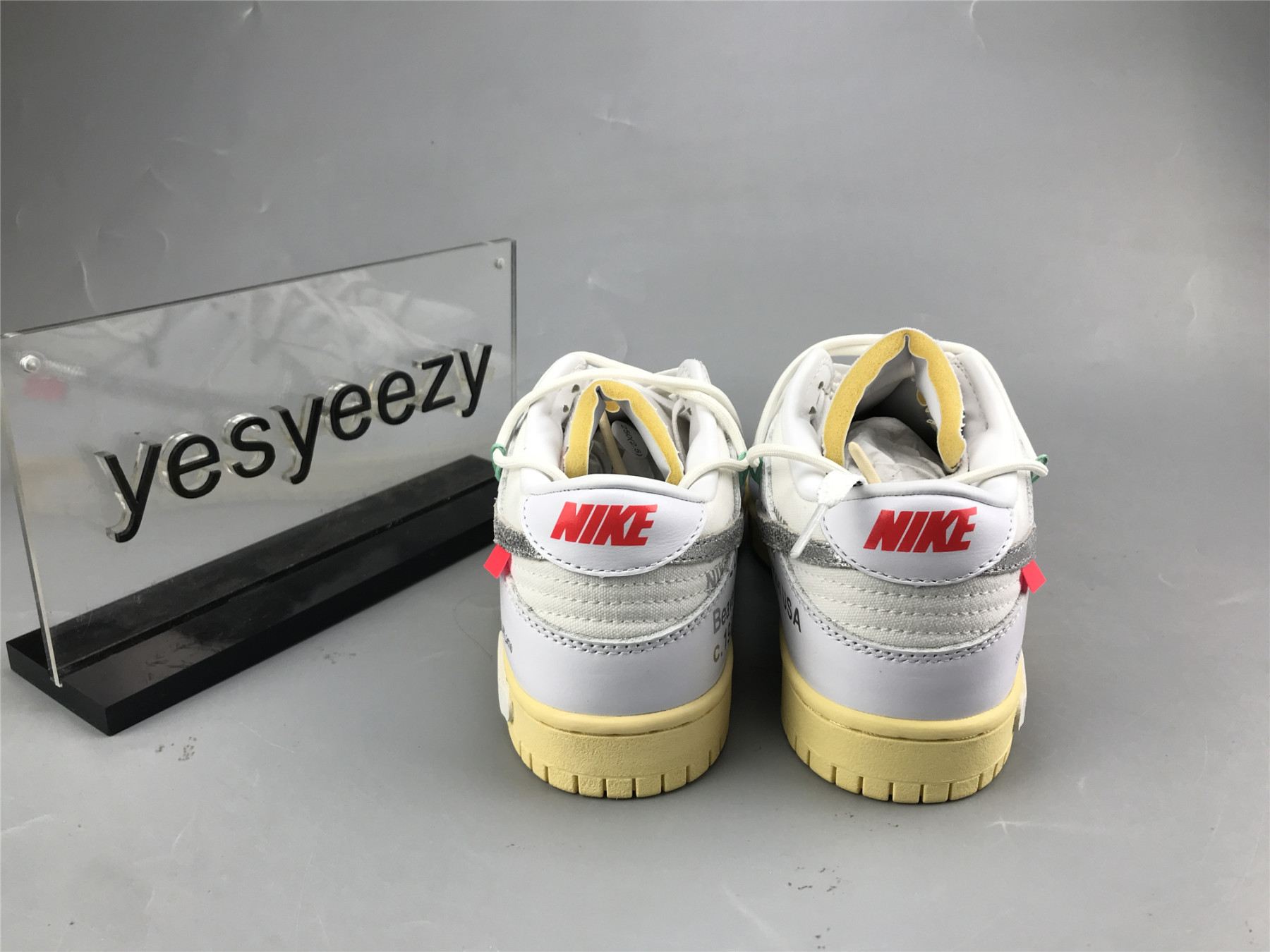 UA NIKE OFF-WHITE X DUNK LOW 