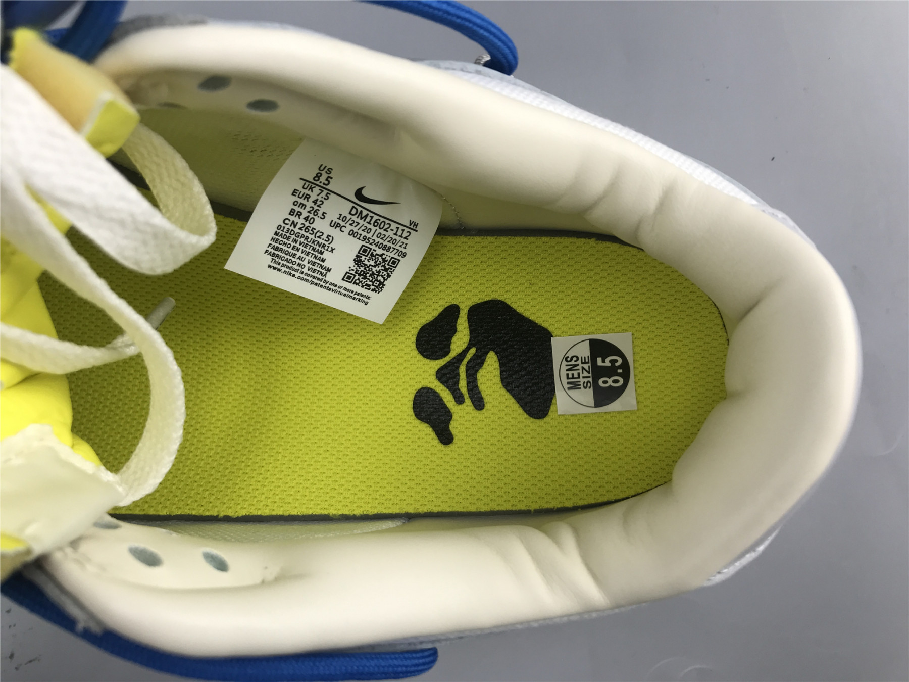 UA NIKE OFF-WHITE X DUNK LOW 