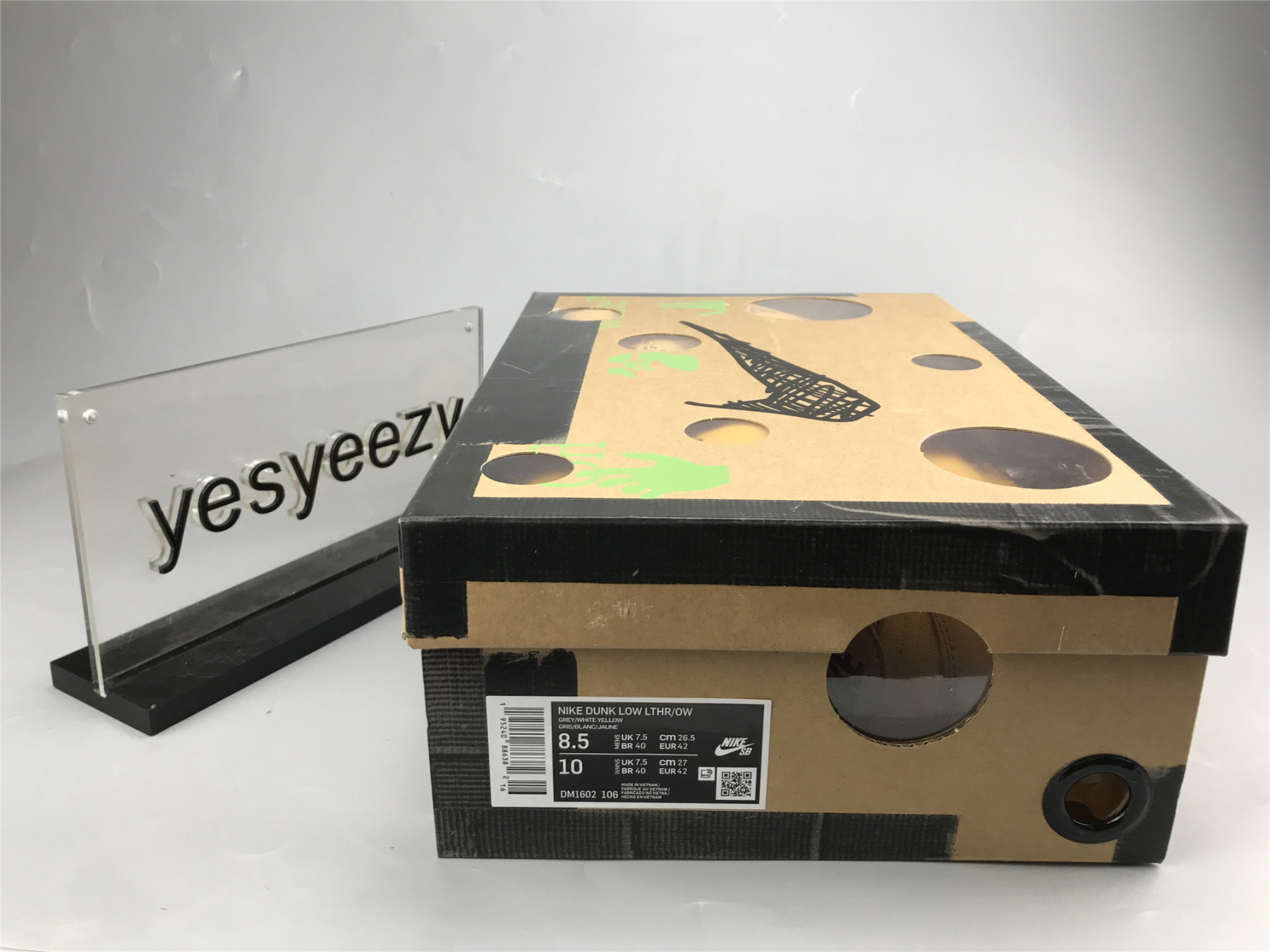 UA NIKE OFF-WHITE X DUNK LOW 