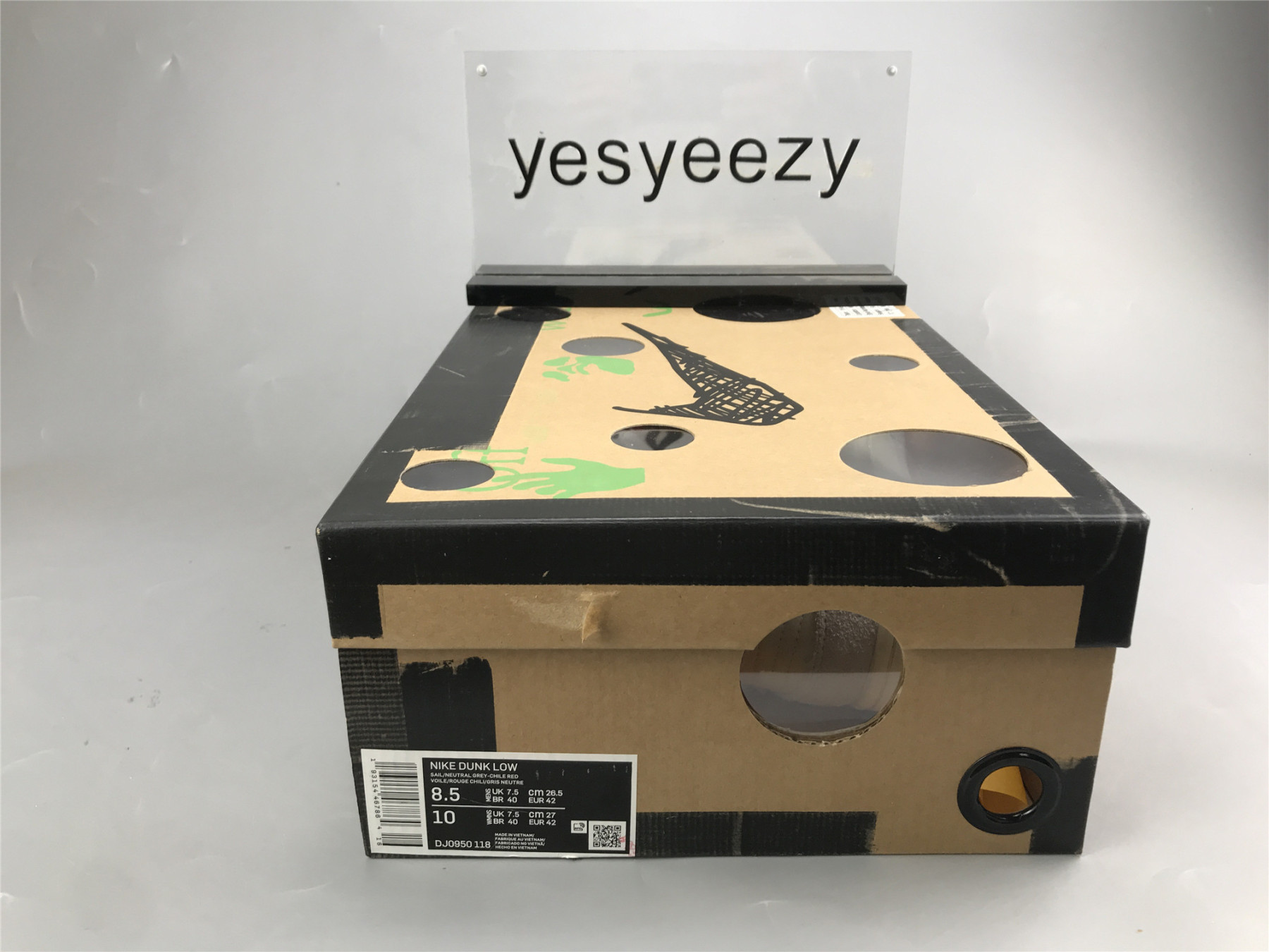 UA NIKE OFF-WHITE X DUNK LOW 