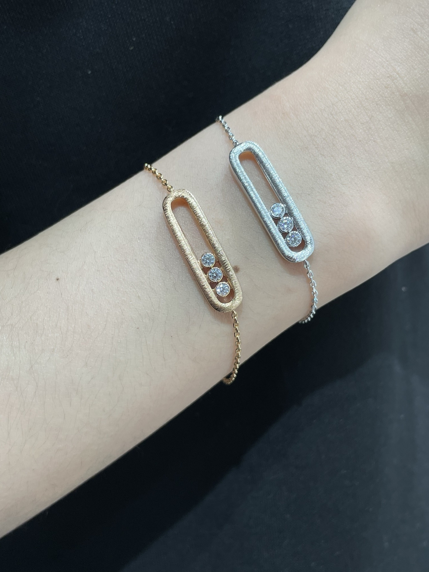 Messika Move Classique Ciselé Diamonds Bracelet