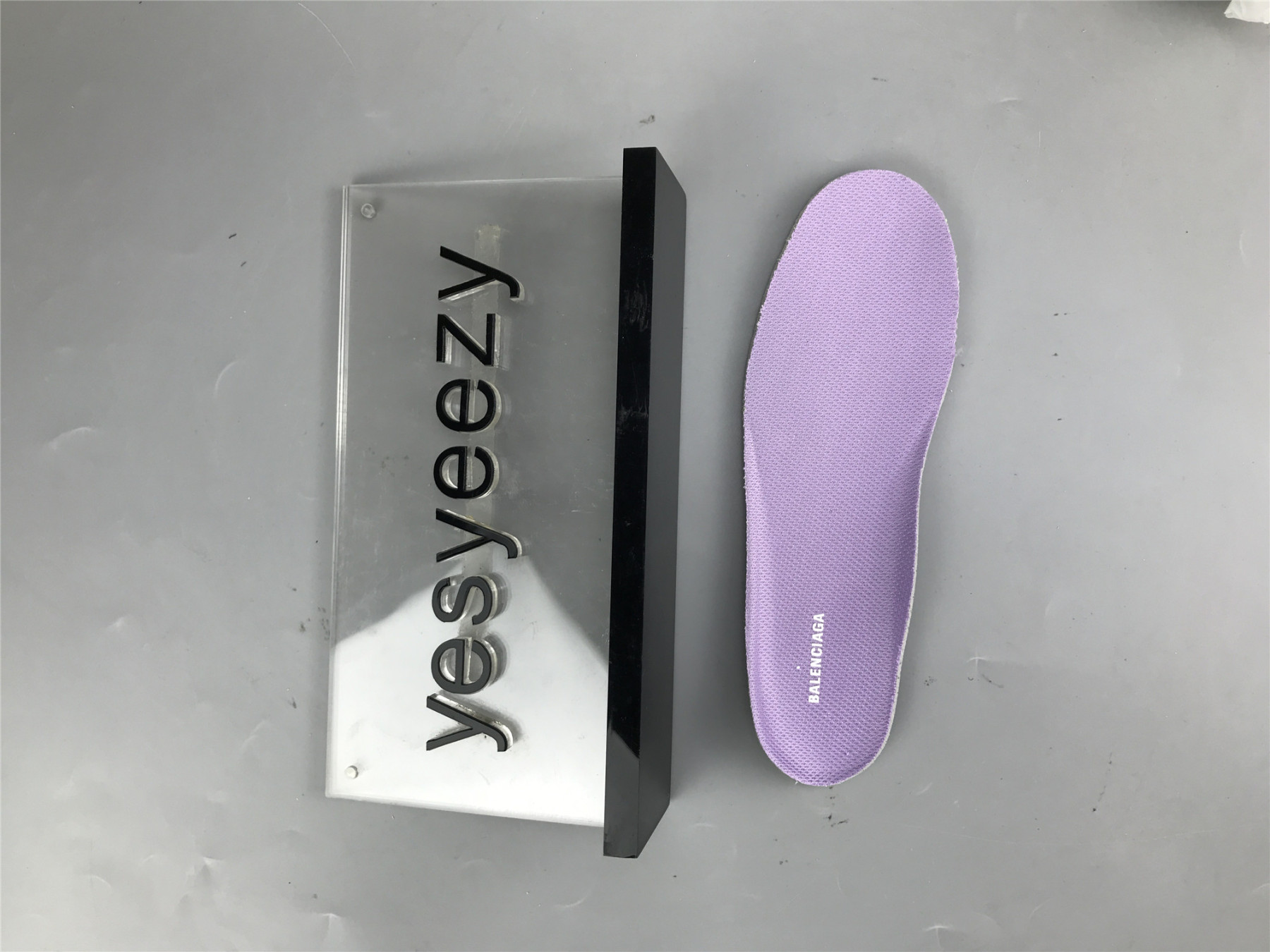 UA TRIPLE S CLEAR SOLE PURPLE