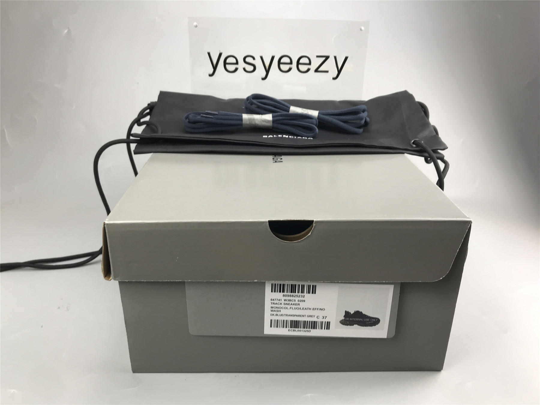 UA TRACK SNEAKER DK.BLUE TRANSPARENT GREY