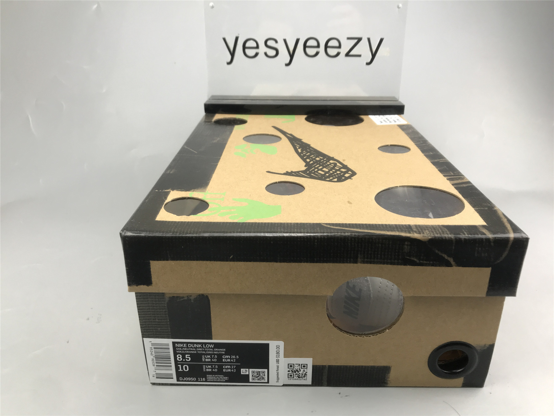 UA NIKE OFF-WHITE X DUNK LOW 