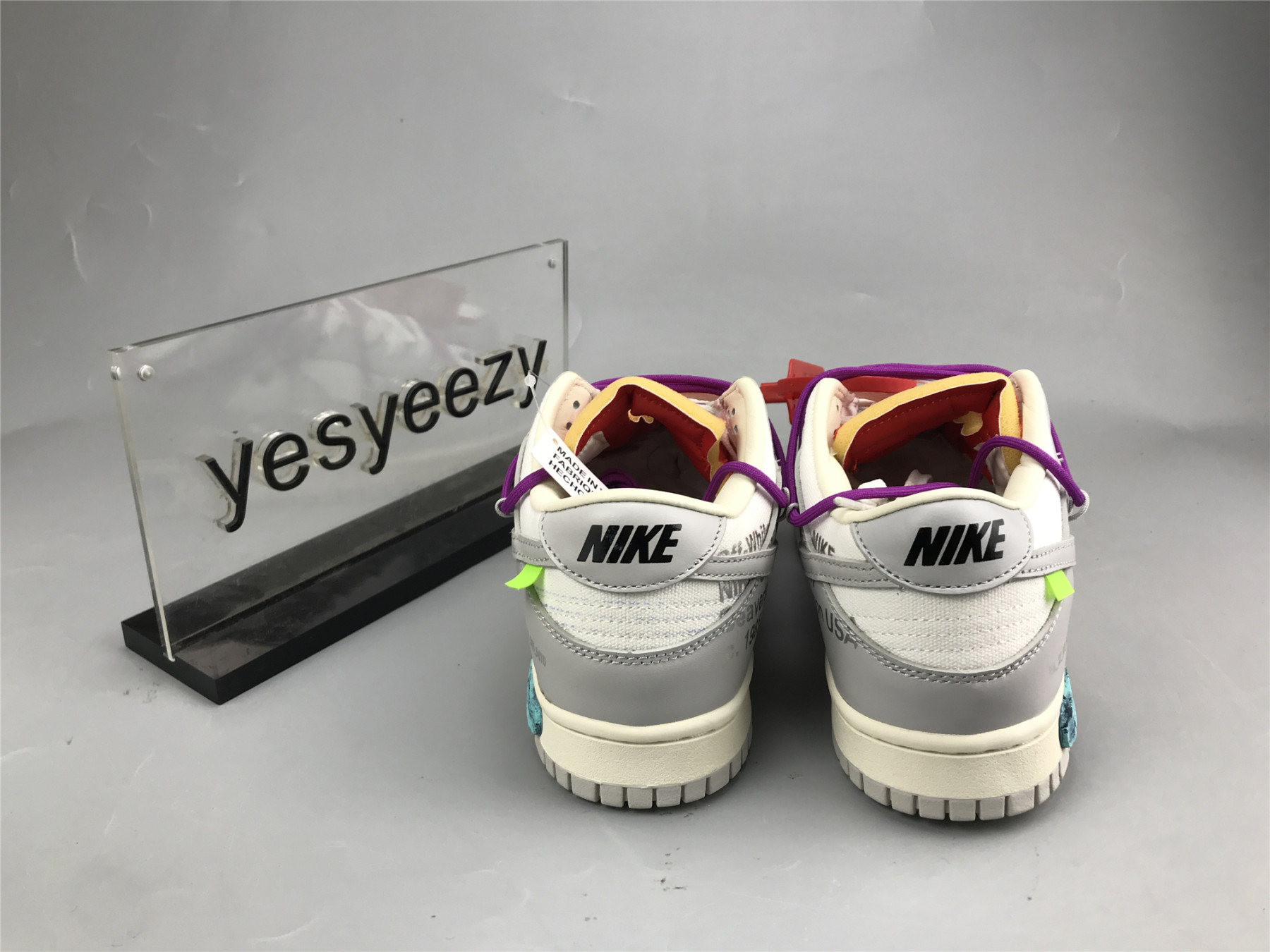 UA NIKE OFF-WHITE X DUNK LOW 