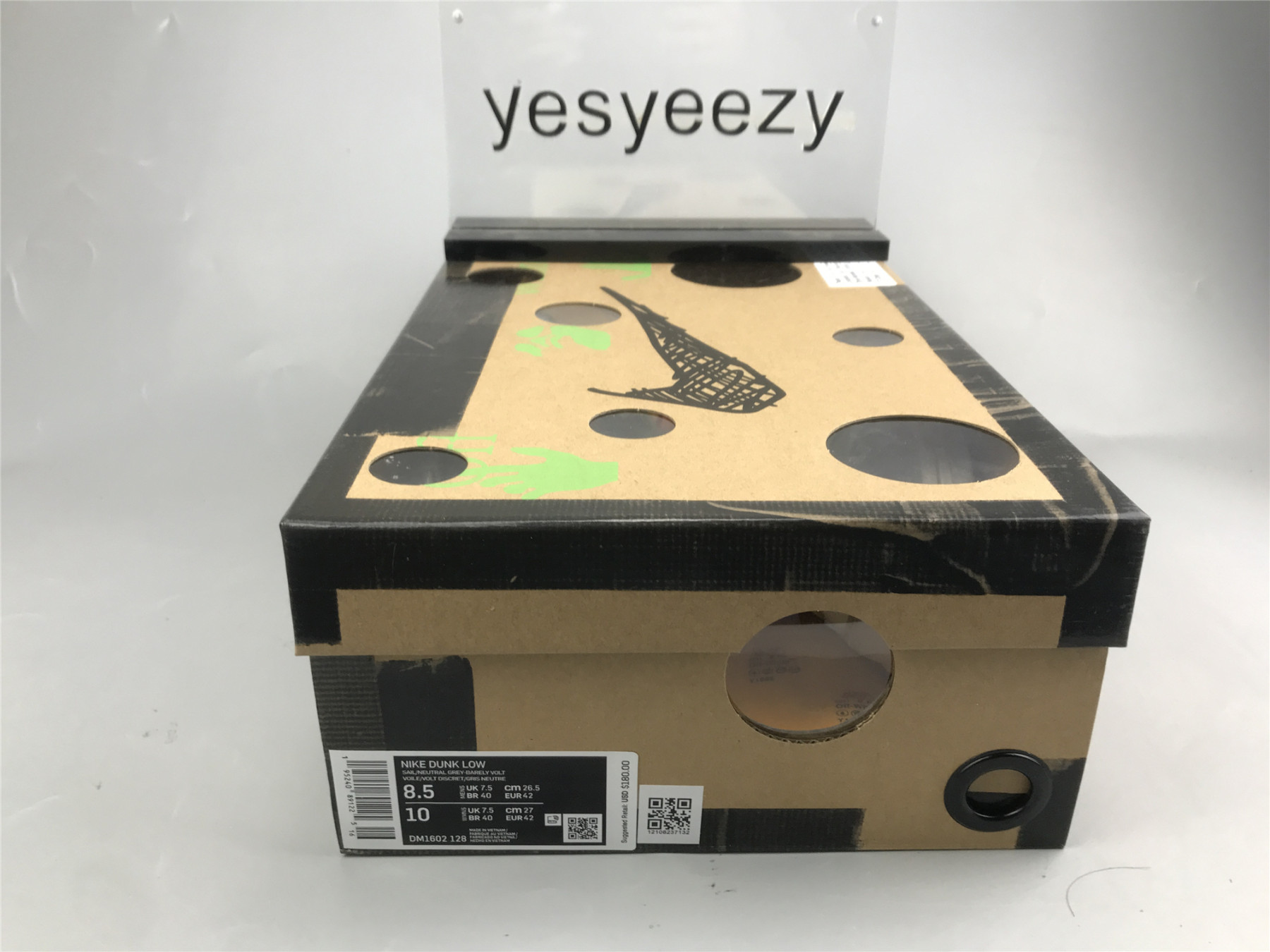 UA NIKE OFF-WHITE X DUNK LOW 