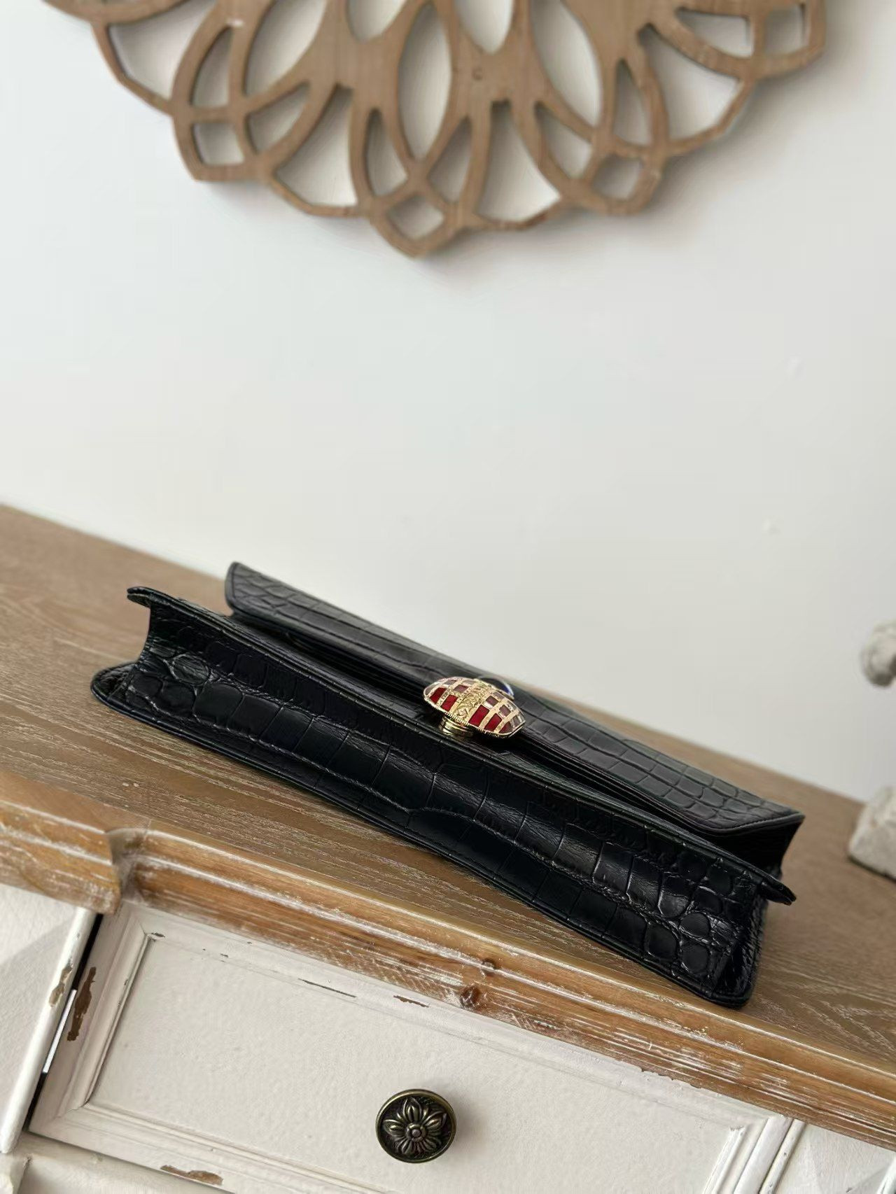 Ch**el Clutch Bag 30x13x14cm