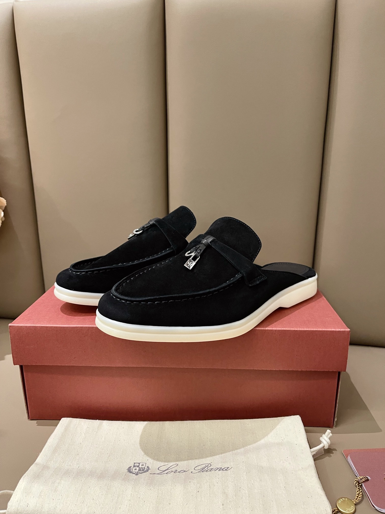 UA L0r0 P1ana Babouche Charms Walk Loafers
