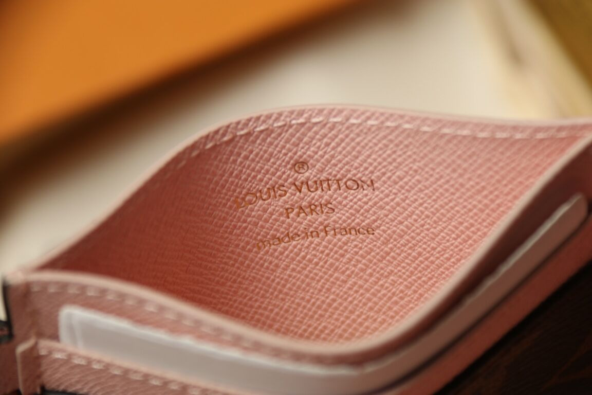 LV Charms Card Holder M82739 10x7x0.3cm