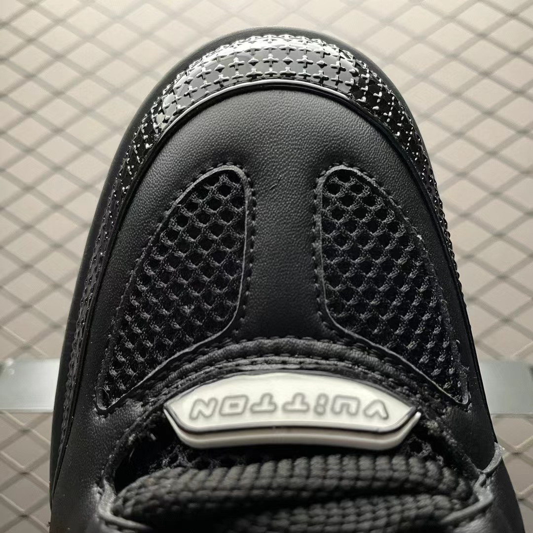 UA L0vis Vvtt0n LV Skate Sneaker Black White