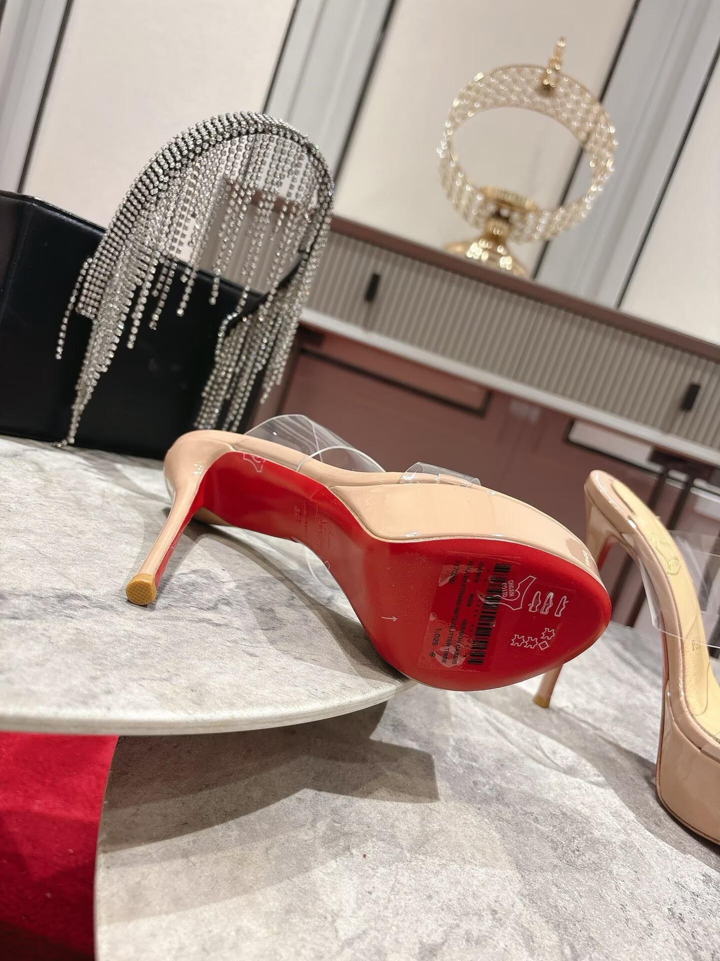 UA Christian Louboutin Just Nothing Alta 12.5cm Heel