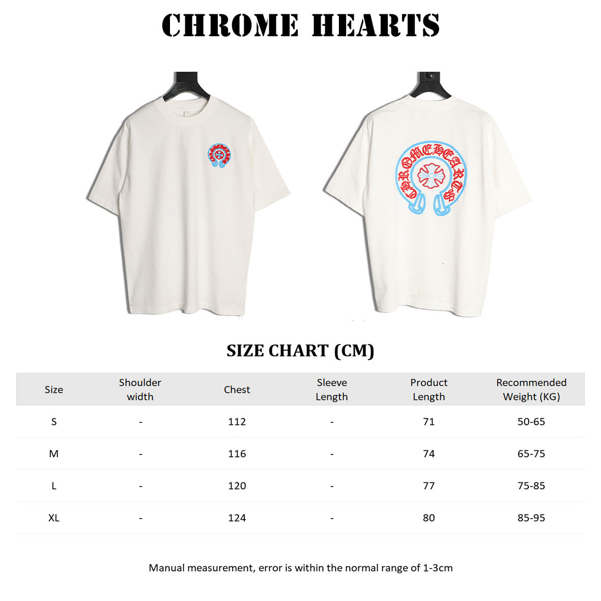 Chrome Hearts Short-sleeved T-shirt