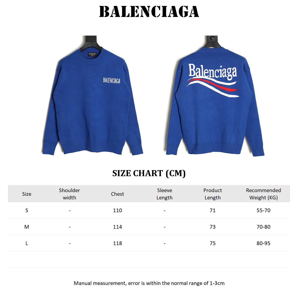 Ba1en*iaga BLCG 25ss Knitting Sweaters