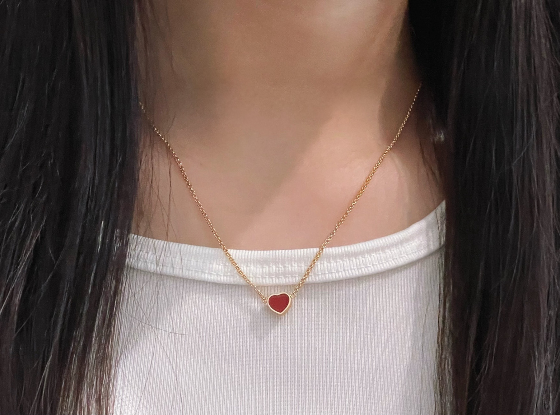 Chopard Heart-shaped Shell Necklace