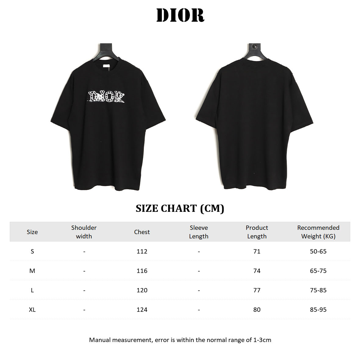 DIOR Short-sleeved T-shirt