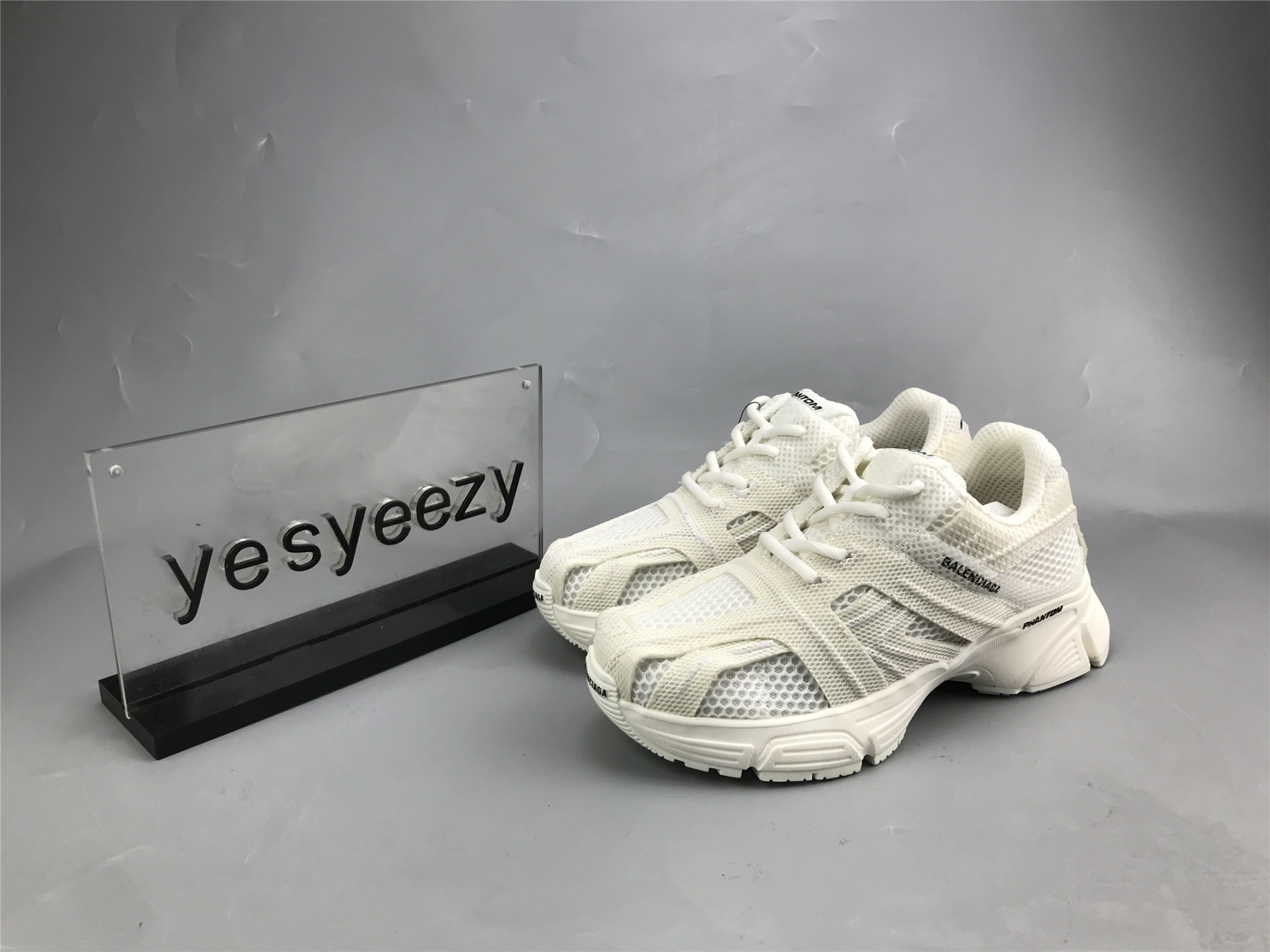 UA PHANTOM SNEAKER WHITE