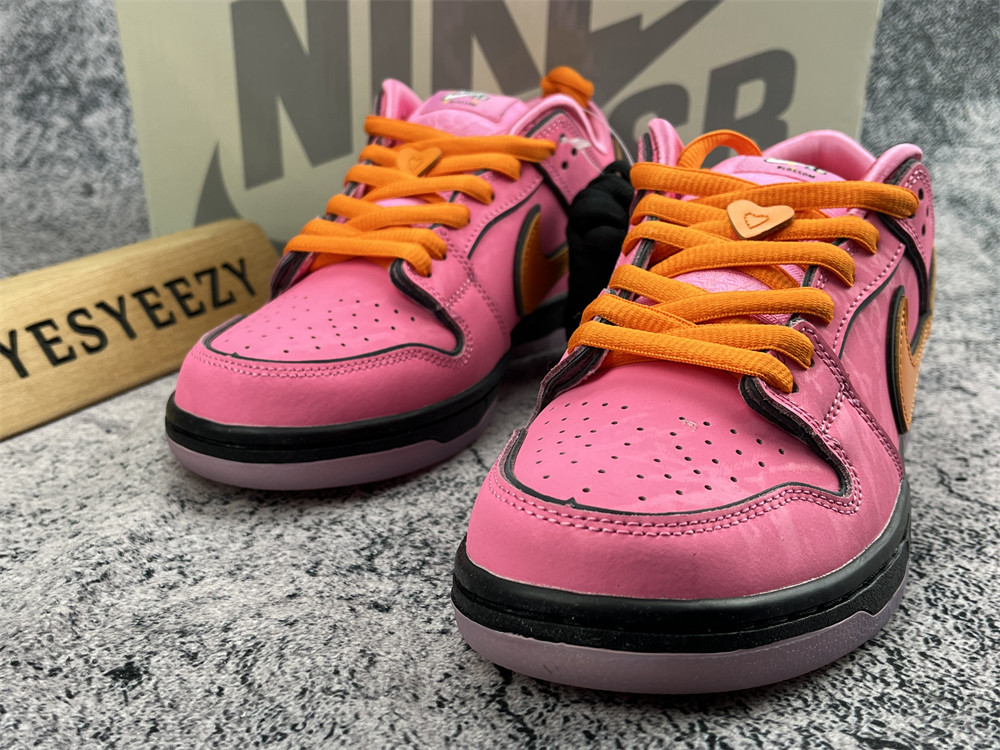 UA NIKE THE POWERPUFF GIRLS X DUNK LOW PRO SB QS 