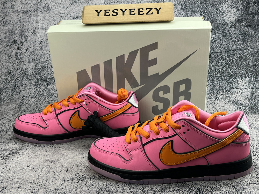 UA NIKE THE POWERPUFF GIRLS X DUNK LOW PRO SB QS 