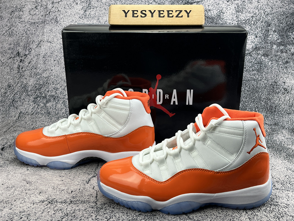 UA AIR JORDAN 11 RETRO ORANGE