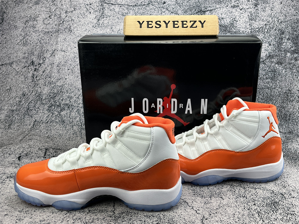 UA AIR JORDAN 11 RETRO ORANGE