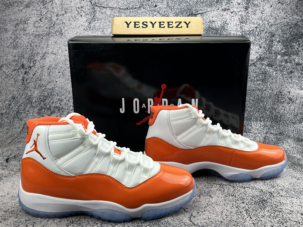 UA AIR JORDAN 11 RETRO ORANGE