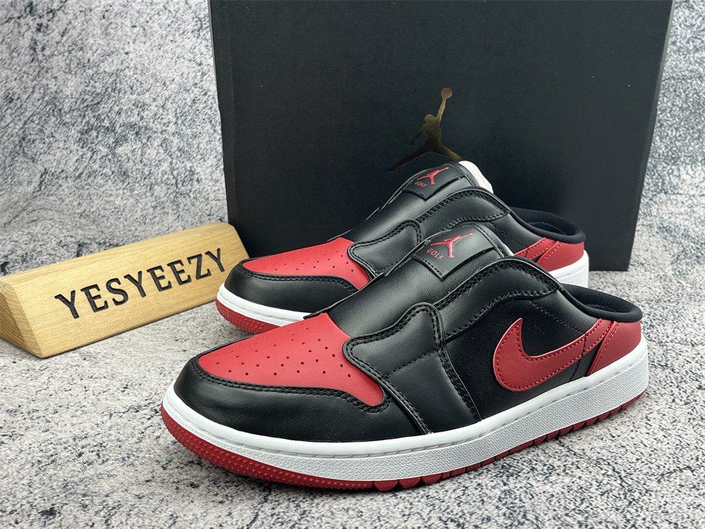 UA Jordan 1 Mule Golf Bred