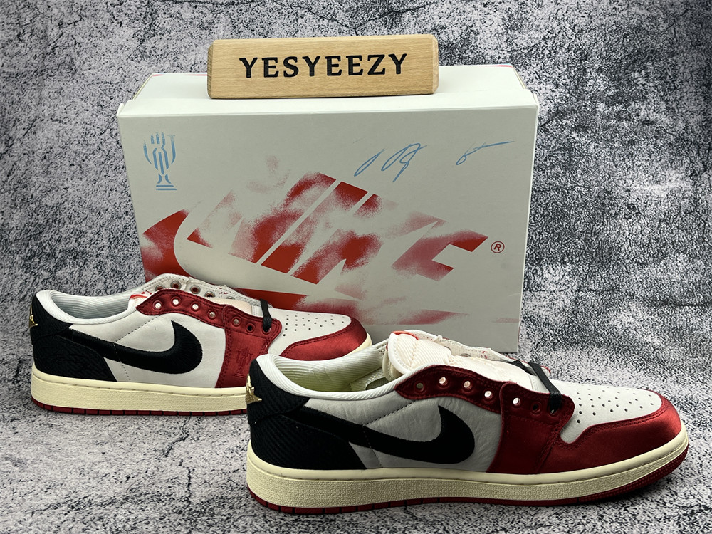 UA Jordan 1 Retro Low OG Trophy Room Away