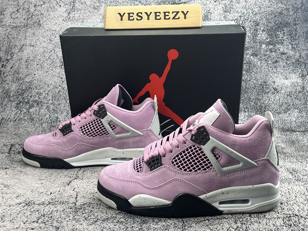 UA Jordan 4 Retro Orchid