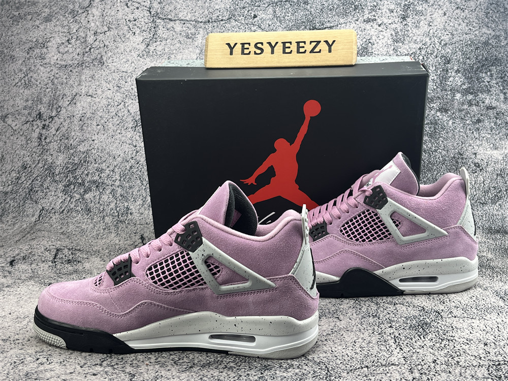 UA Jordan 4 Retro Orchid