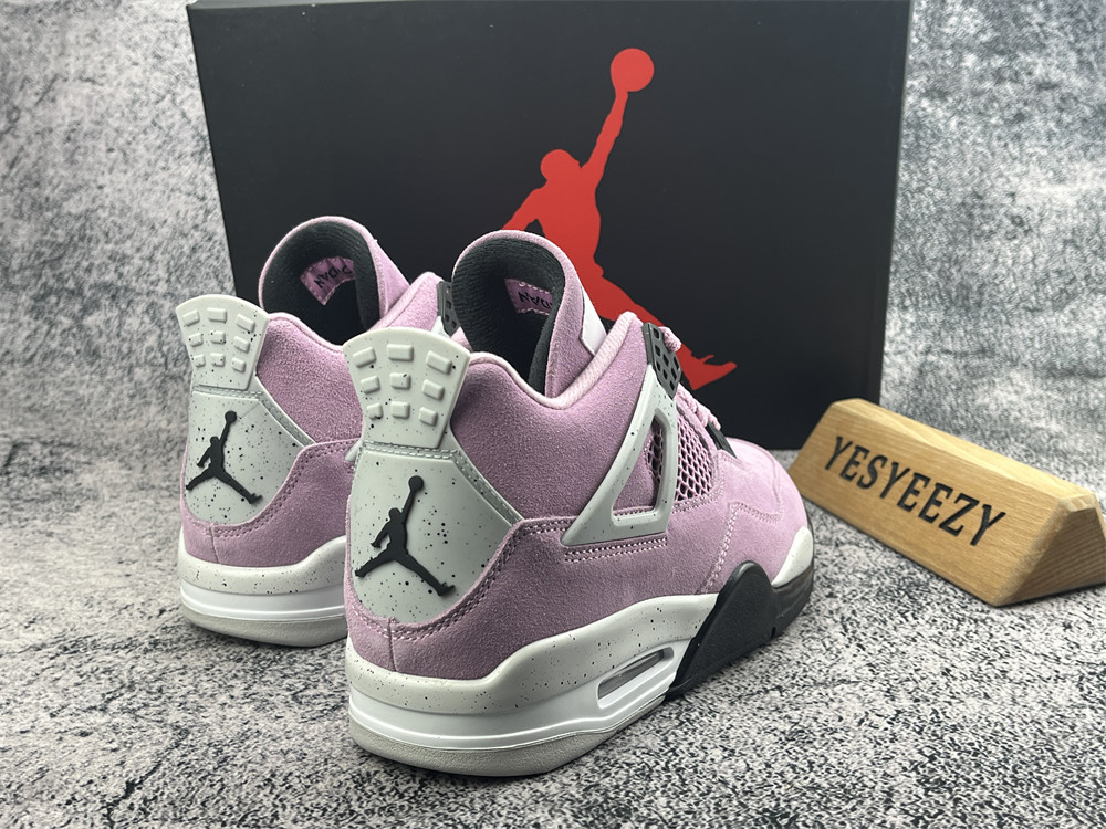 UA Jordan 4 Retro Orchid