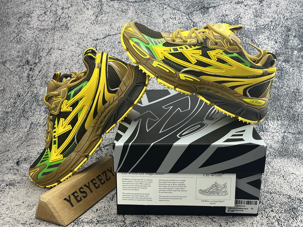 UA Off-White "BE RIGHT BACK"