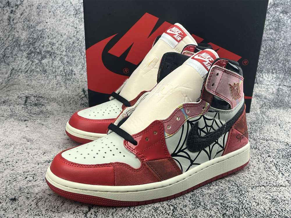 UA Jordan 1 Retro High OG Spider-Man Across the Spider-Verse