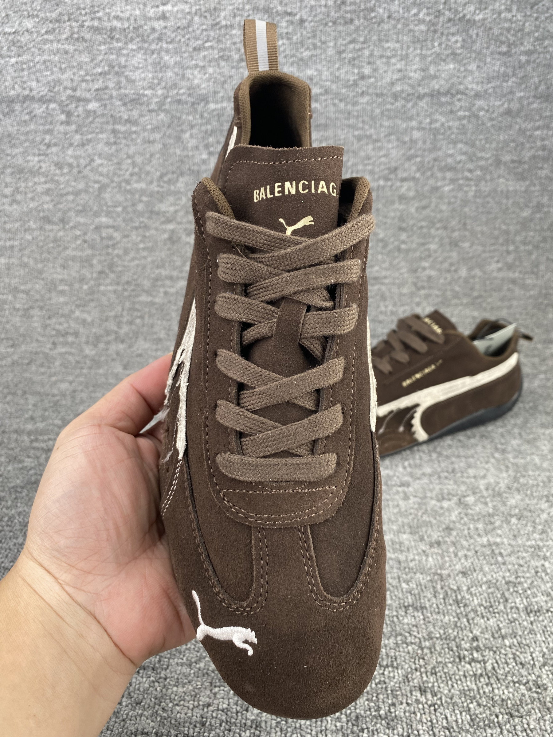 UA Balenciaga Speedcat Suede Sneaker