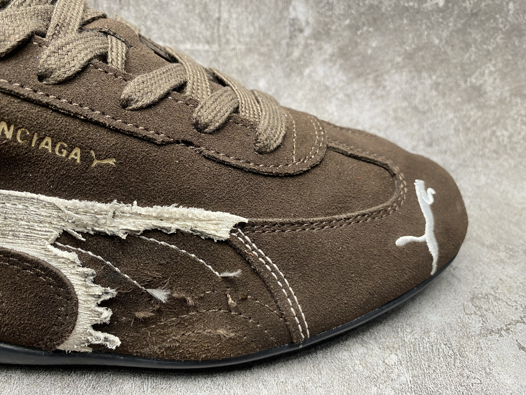 UA Balenciaga Speedcat Suede Sneaker