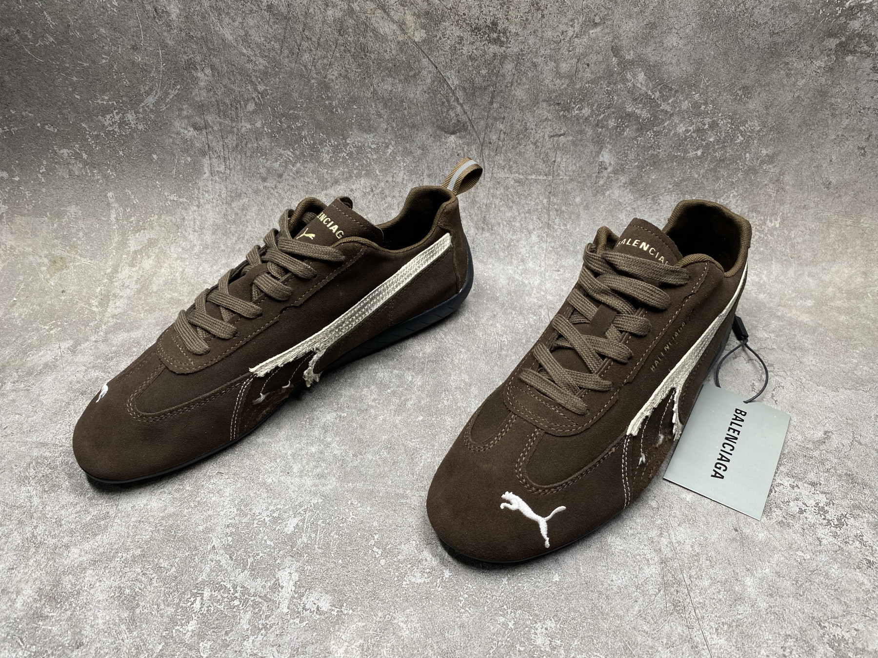 UA Balenciaga Speedcat Suede Sneaker