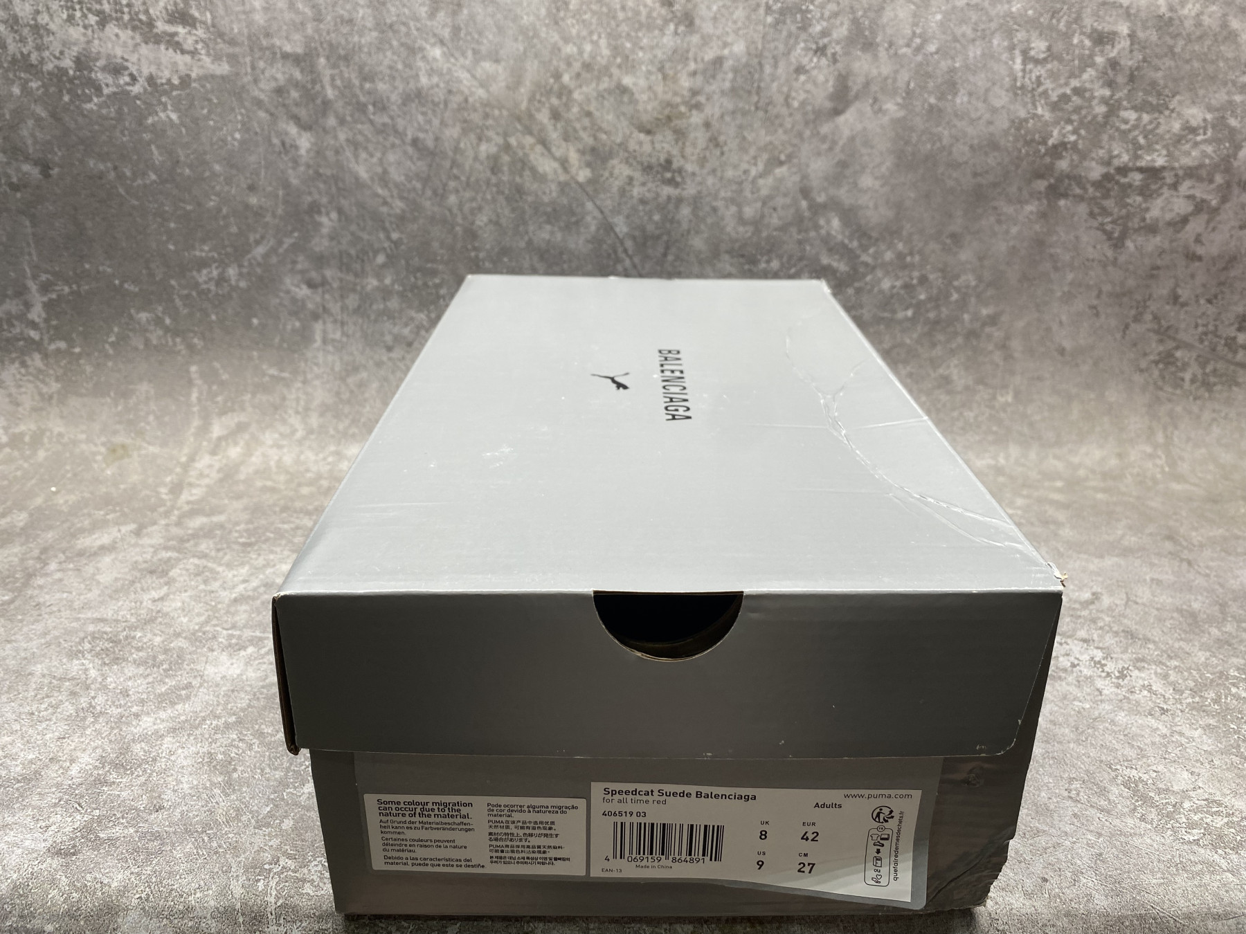 UA Balenciaga Speedcat Suede Sneaker