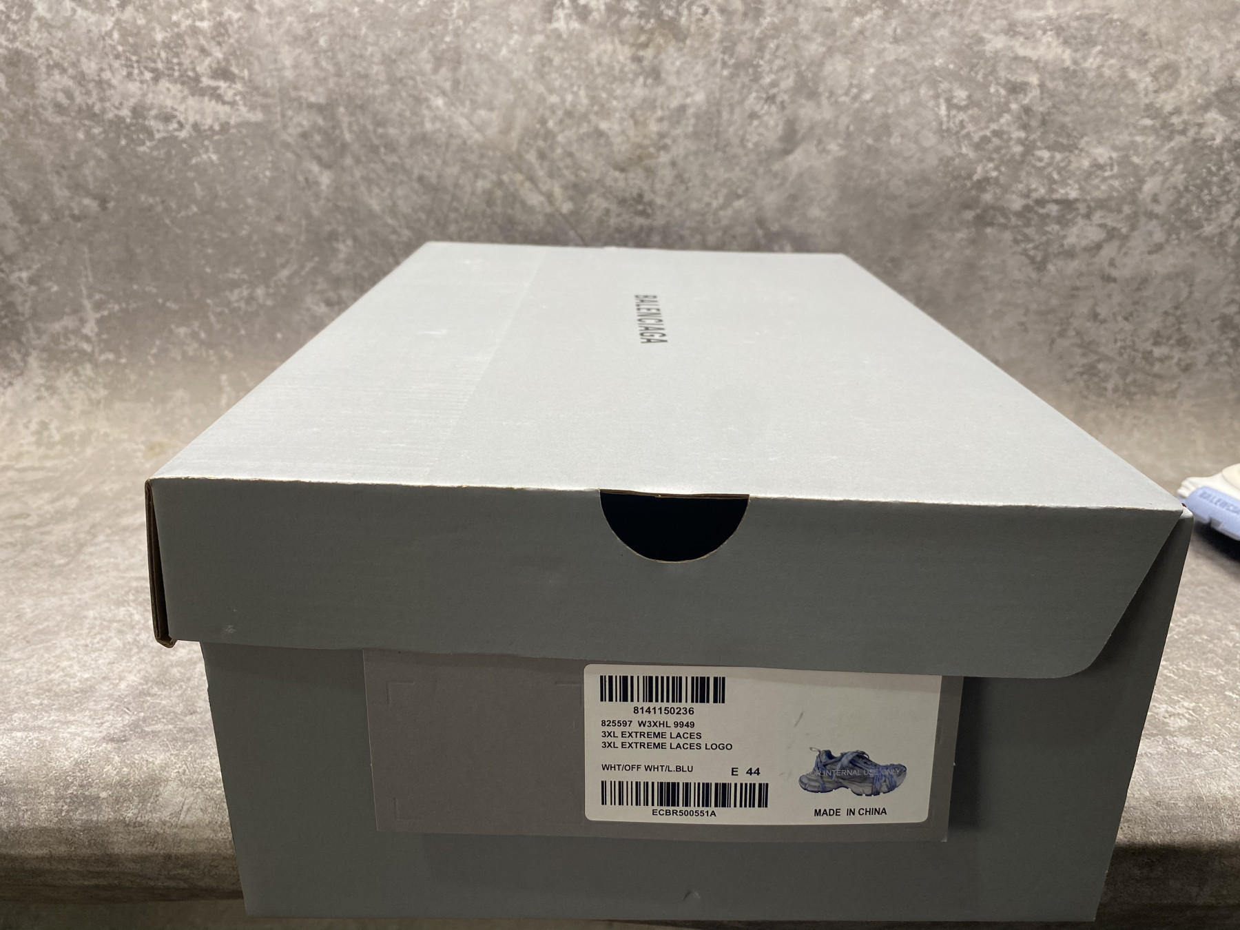 UA Balenciaga 3xl Extreme Laces Logo Sneaker(run one size large)