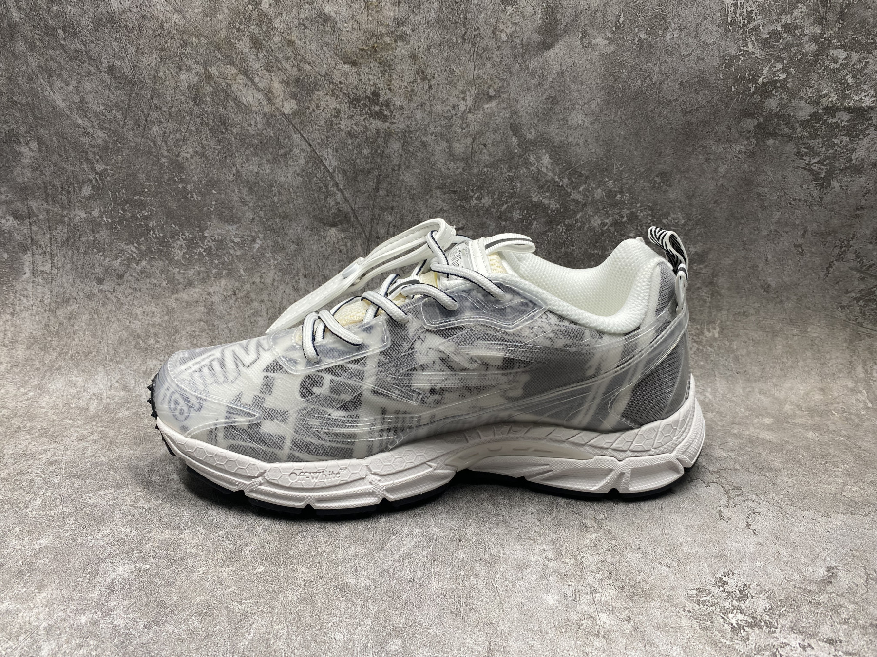 UA Off-White "BE RIGHT BACK"