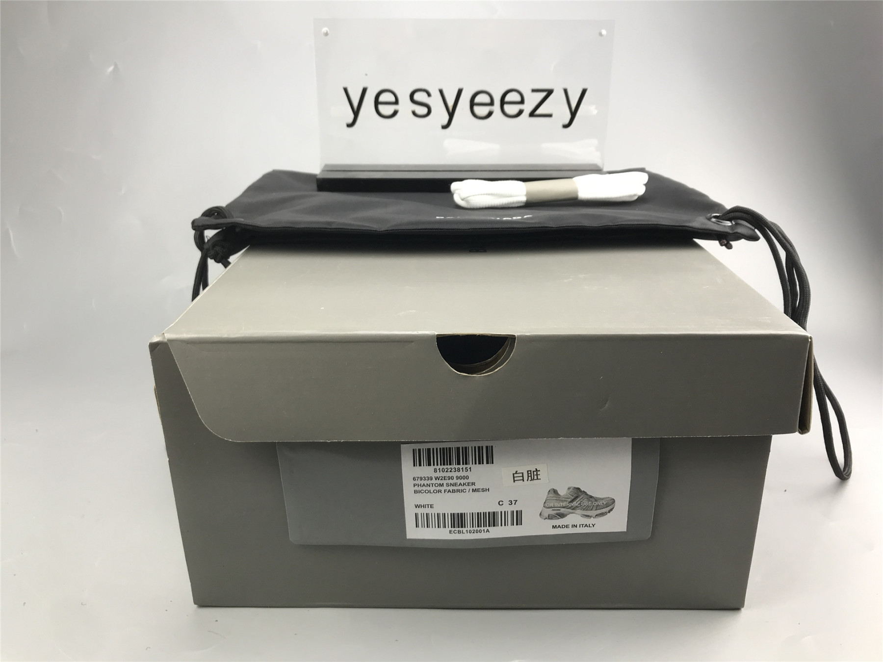 UA PHANTOM SNEAKER WHITE