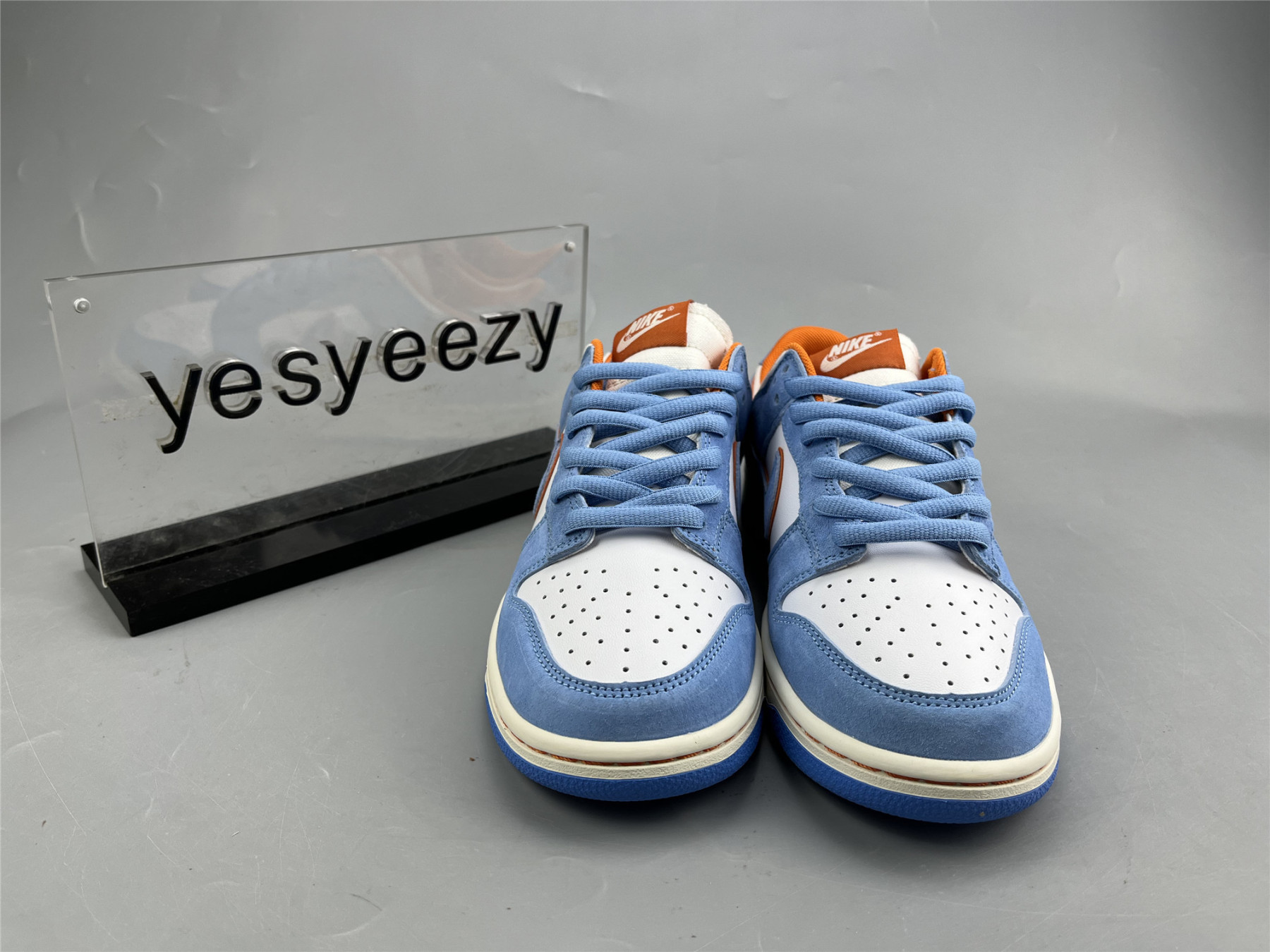 UA NIKE DUNK LOW BLUE ORANGE