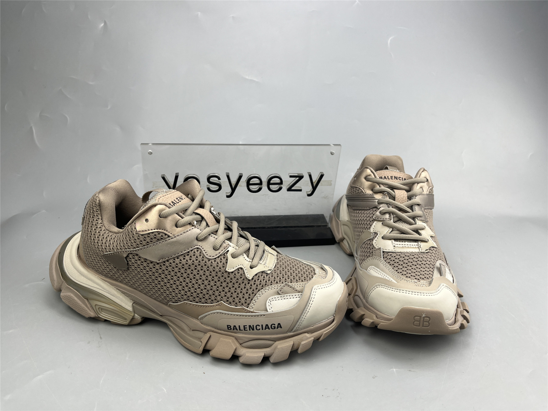 UA TRACK 3 SNEAKER DRK BEIG