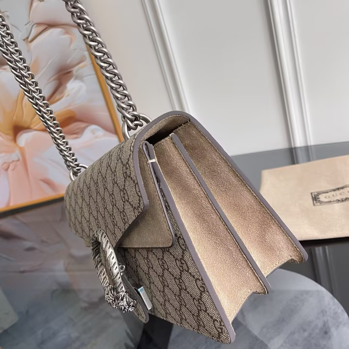 GUCCI DIONYSUS SMALL SHOULDER BAG 28x18x9cm