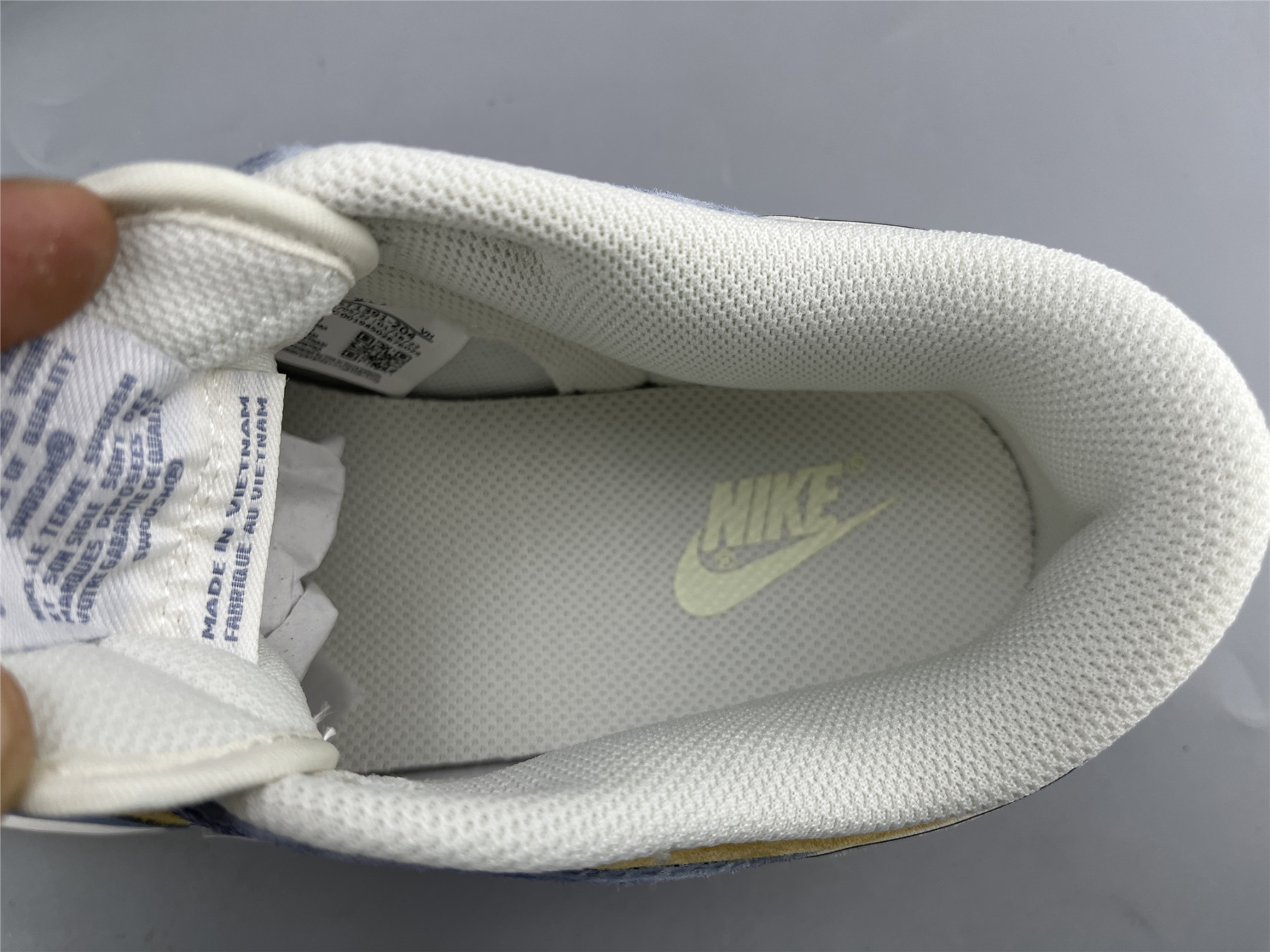 UA NIKE DUNK LOW PURPLE YELLOW