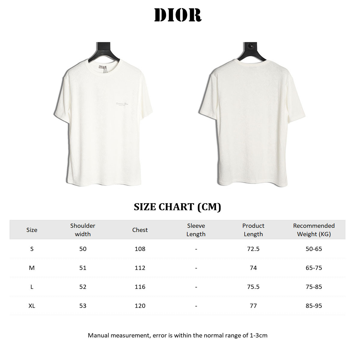 DIOR Short-sleeved T-shirt