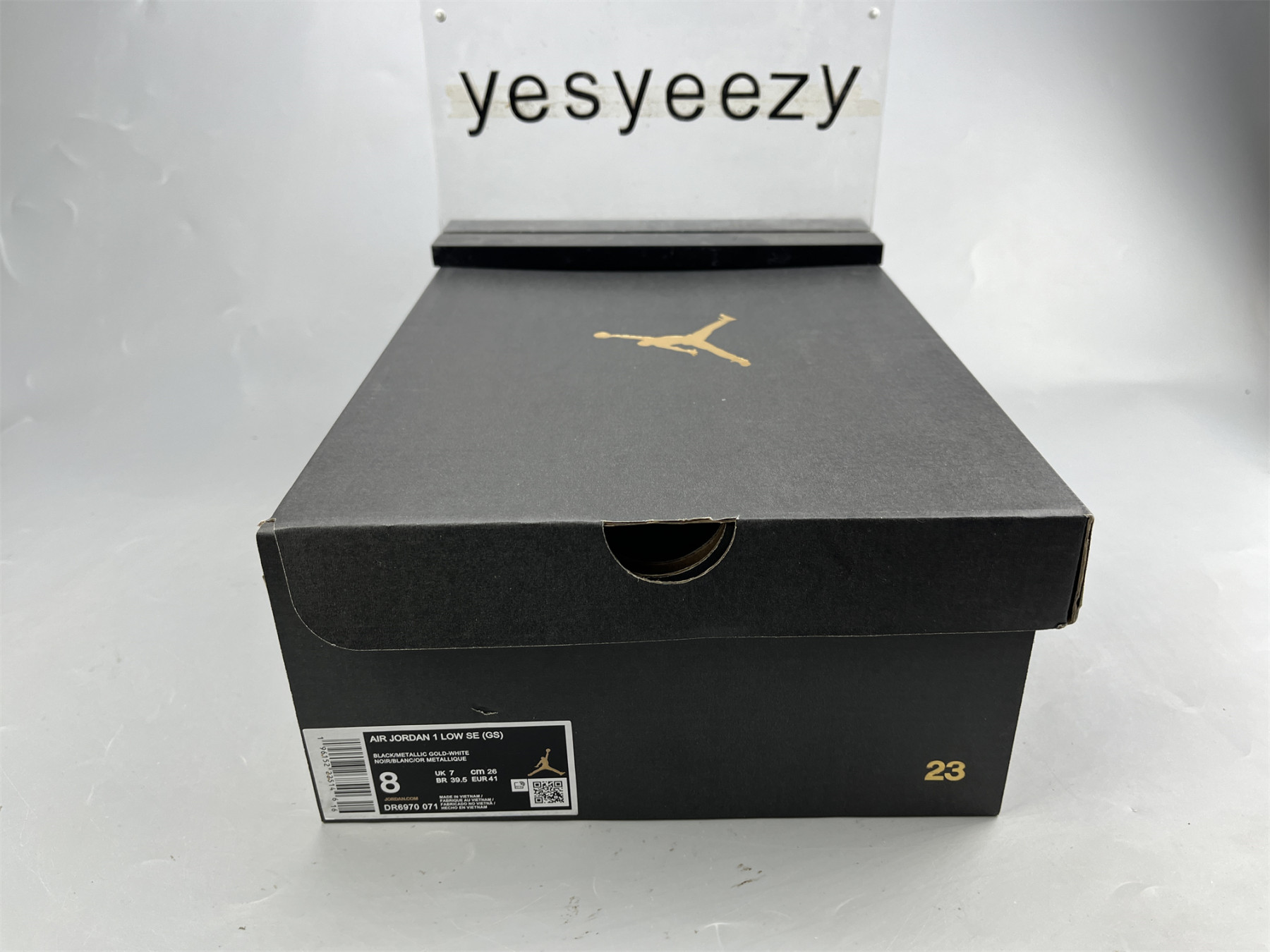 UA AIR JORDAN 1 LOW SE GS 